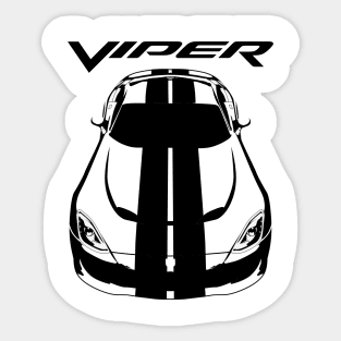 SRT Viper - Black lines Sticker